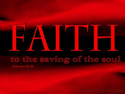 Hebrews 10:39 Biblical Faith (devotional)12-31   (red)